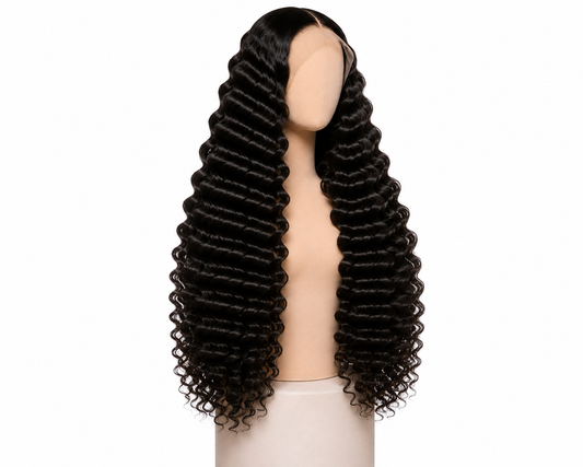 HD Lace Cambodian Virgin Deep Wave Wig