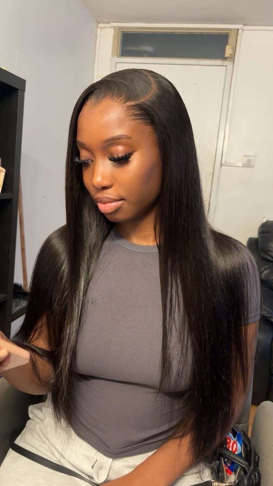 13x6 Cambodian Virgin Pre-made Frontal Wig
